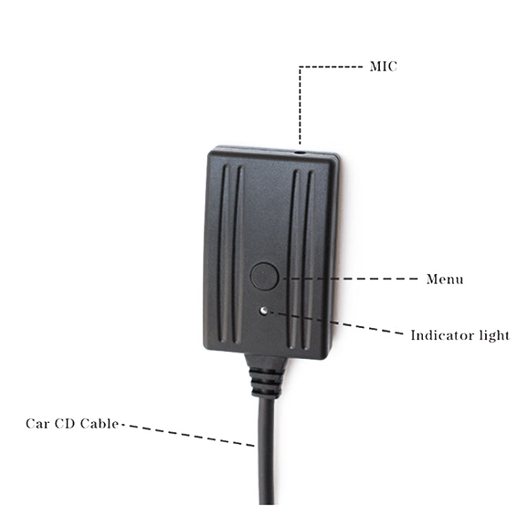 Car AUX Bluetooth Audio Cable + MIC for Volkswagen Scirocco / Magotan / Golf RCD510 300+ 310 RCD210 - DIY Cables by PMC TechLife | Online Shopping South Africa | PMC TechLife | Buy Now Pay Later Mobicred