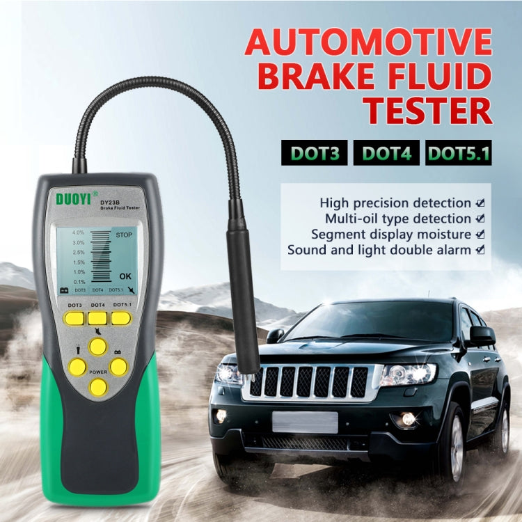 DUOYI DY23B Car Brake Fluid Detection Pen Moisture Tester - free shipping - PMC TechLife - Order now!