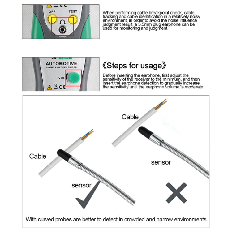 DUOYI DY25 Car Tester Cable Short & Open Circuit Finder Tester Tracer Diagnose Tone Line Finder - free shipping - PMC TechLife - Order now!