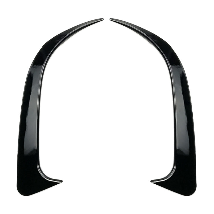 Car Rear Bumper Wind Knife Blade Decoration Sticker for Mercedes-Benz CLA200/220/250/260 (Black) - Decorative Strip by PMC TechLife | Online Shopping South Africa | PMC TechLife | Buy Now Pay Later Mobicred