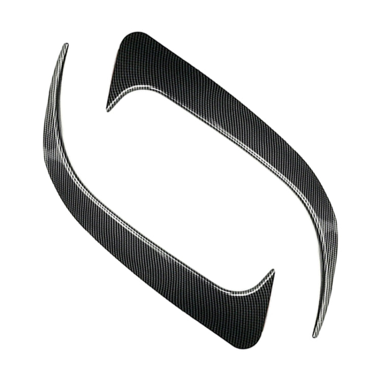 Car Rear Bumper Wind Knife Blade Decoration Sticker for Mercedes-Benz CLA200/220/250/260 (Carbon Fiber Black) - free shipping - PMC TechLife - Order now!