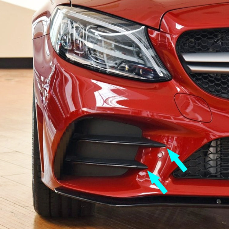 Car Air Inlet Grille Decoration Sticker Strip for Mercedes-Benz C Class C180L/C260L/C300L (Black) - Decorative Strip by PMC TechLife | Online Shopping South Africa | PMC TechLife | Buy Now Pay Later Mobicred