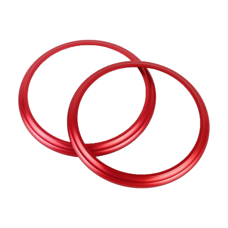 2 PCS Car Air Conditioner Air Outlet Decorative Ring for Subaru BRZ Outback / Toyota 86(Red) - Decoration Rings by PMC TechLife | Online Shopping South Africa | PMC TechLife | Buy Now Pay Later Mobicred