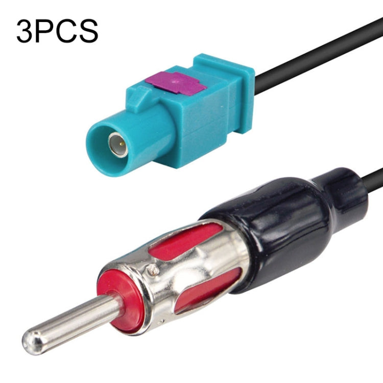 3 PCS FAKRA Male Car Antenna Adapter European Car GPS Antenna - Aerials by PMC TechLife | Online Shopping South Africa | PMC TechLife | Buy Now Pay Later Mobicred