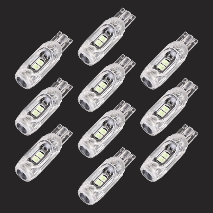 10 PCS T10 DC12V / 1W Car Clearance Light 5LEDs SMD-3030 Lamp Beads (Ice Blue Light) - Clearance Lights by PMC TechLife | Online Shopping South Africa | PMC TechLife | Buy Now Pay Later Mobicred