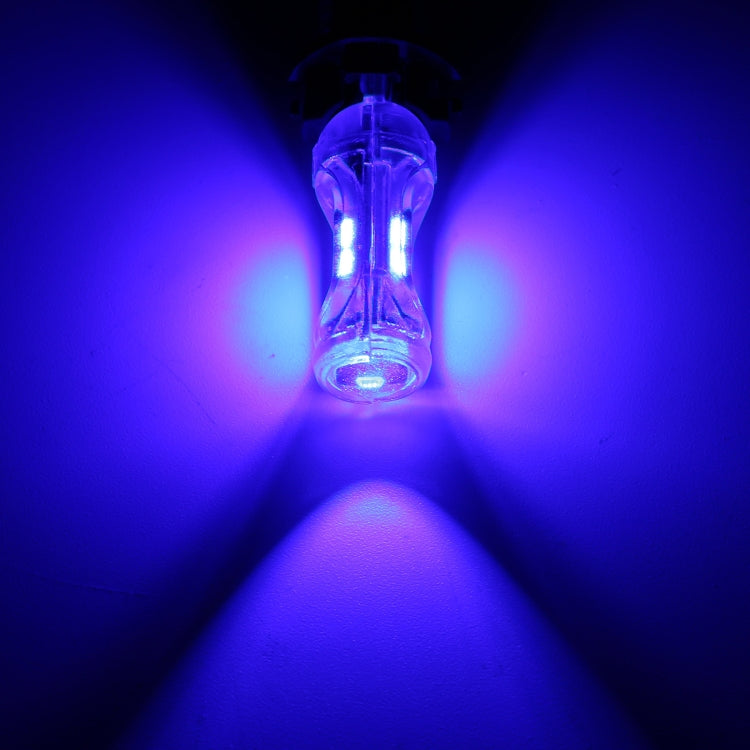 10 PCS T10 DC12V / 1W Car Clearance Light 5LEDs SMD-3030 Lamp Beads (Blue Light) - Clearance Lights by PMC TechLife | Online Shopping South Africa | PMC TechLife | Buy Now Pay Later Mobicred