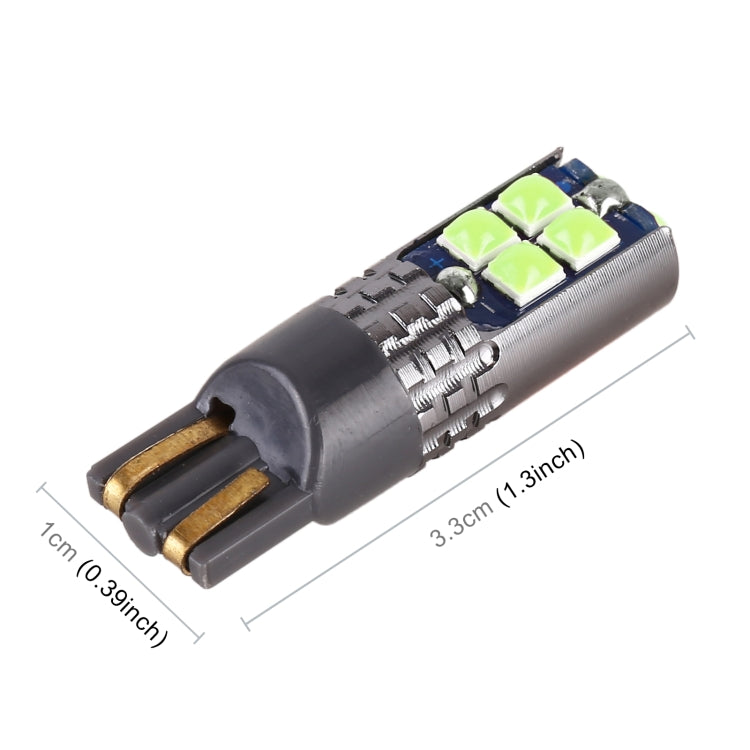 4 PCS T10 DC12V / 2W Car Clearance Light 10LEDs SMD-3030 Lamp Beads (Ice Blue Light) - Clearance Lights by PMC TechLife | Online Shopping South Africa | PMC TechLife | Buy Now Pay Later Mobicred