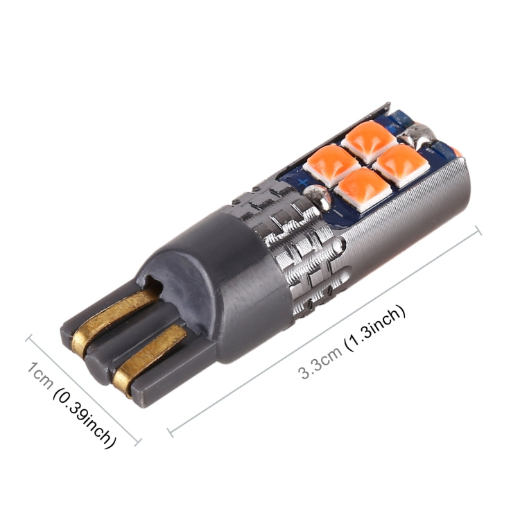 4 PCS T10 DC12V / 2W Car Clearance Light 10LEDs SMD-3030 Lamp Beads (Pink Light) - Clearance Lights by PMC TechLife | Online Shopping South Africa | PMC TechLife | Buy Now Pay Later Mobicred