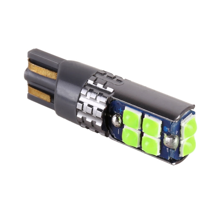 4 PCS T10 DC12V / 2W Car Clearance Light 10LEDs SMD-3030 Lamp Beads (Green Light) - Clearance Lights by PMC TechLife | Online Shopping South Africa | PMC TechLife | Buy Now Pay Later Mobicred