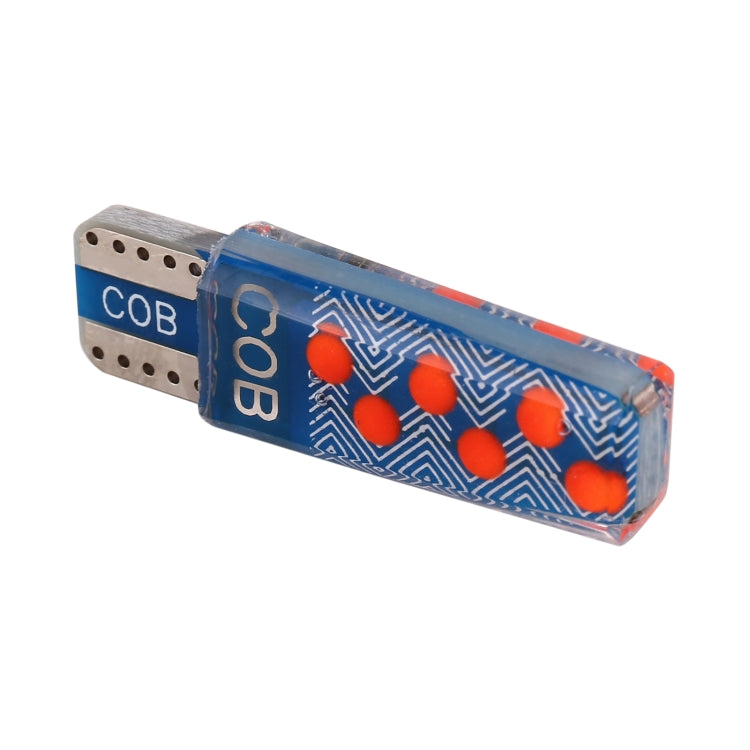 10 PCS T10 DC12V / 1.2W Car Clearance Light 12LEDs COB Lamp Beads (Red Light) - Clearance Lights by PMC TechLife | Online Shopping South Africa | PMC TechLife | Buy Now Pay Later Mobicred