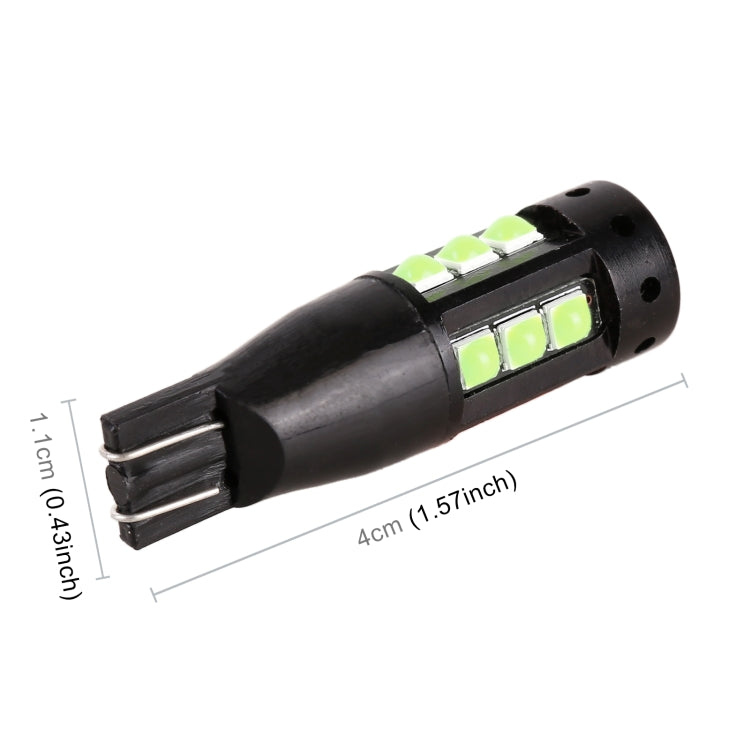 2 PCS T10 DC12V / 6.5W Car Clearance Light 15LEDs SMD-3030 Lamp Beads (Ice Blue Light) - Clearance Lights by PMC TechLife | Online Shopping South Africa | PMC TechLife | Buy Now Pay Later Mobicred