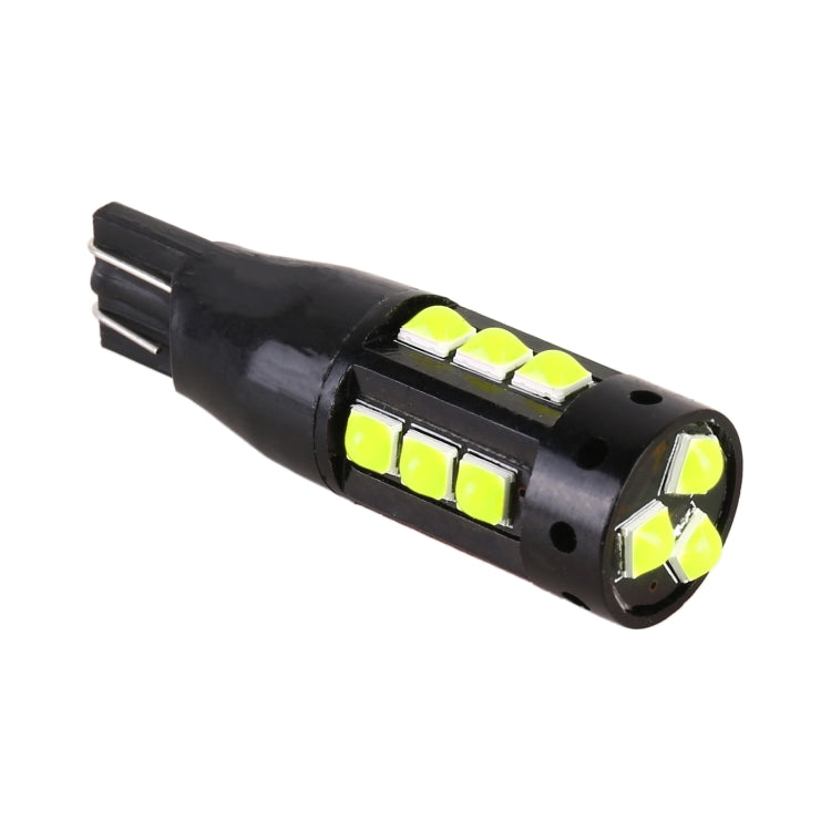 2 PCS T10 DC12V / 6.5W Car Clearance Light 15LEDs SMD-3030 Lamp Beads (Green Light) - Clearance Lights by PMC TechLife | Online Shopping South Africa | PMC TechLife | Buy Now Pay Later Mobicred
