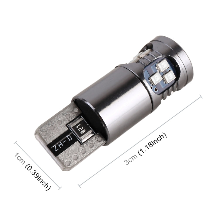 4 PCS T10 DC12V / 2.5W Car Clearance Light 18LEDs SMD-3020 Lamp Beads(Blue Light) - Clearance Lights by PMC TechLife | Online Shopping South Africa | PMC TechLife | Buy Now Pay Later Mobicred