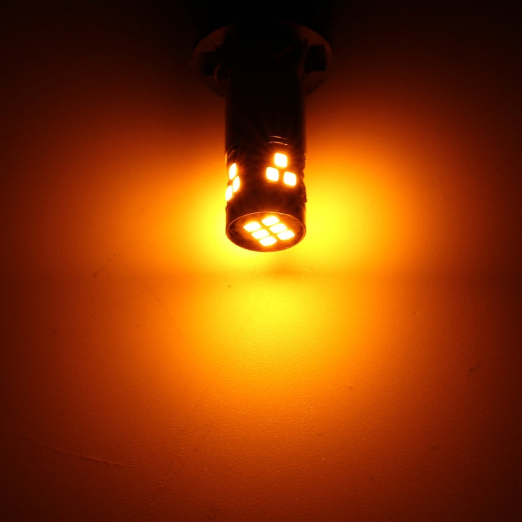 4 PCS T10 DC12V / 2.5W Car Clearance Light 18LEDs SMD-3020 Lamp Beads(Yellow Light) - Clearance Lights by PMC TechLife | Online Shopping South Africa | PMC TechLife | Buy Now Pay Later Mobicred