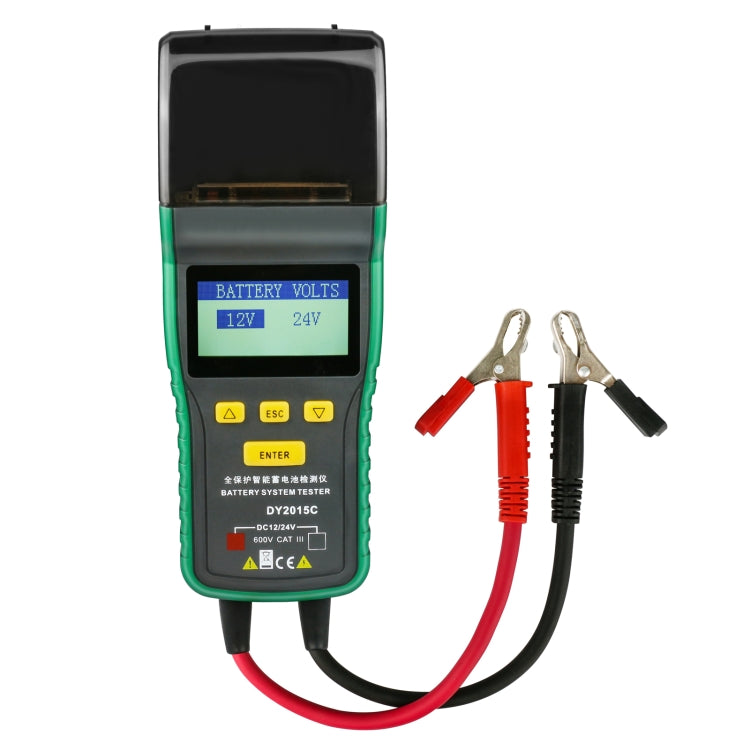DUOYI DY2015C Car 12V / 24V Battery Tester - free shipping - PMC TechLife - Order now!