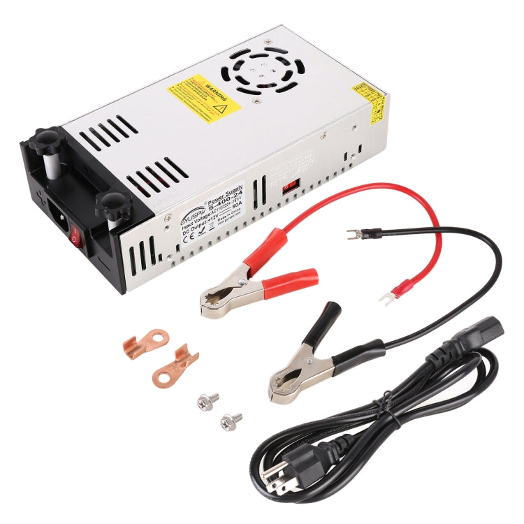 S-400-24 DC24V 400W 16.7A DIY Regulated DC Switching Power Supply Power Step-down Transformer with Clip, US Plug - Step-down Transformer by PMC TechLife | Online Shopping South Africa | PMC TechLife | Buy Now Pay Later Mobicred