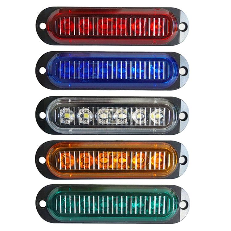 5 PCS MK-093 Car / Truck 6LEDs Side Marker Indicator Lights Bulb Lamp (Yellow Light) - Clearance Lights by PMC TechLife | Online Shopping South Africa | PMC TechLife | Buy Now Pay Later Mobicred