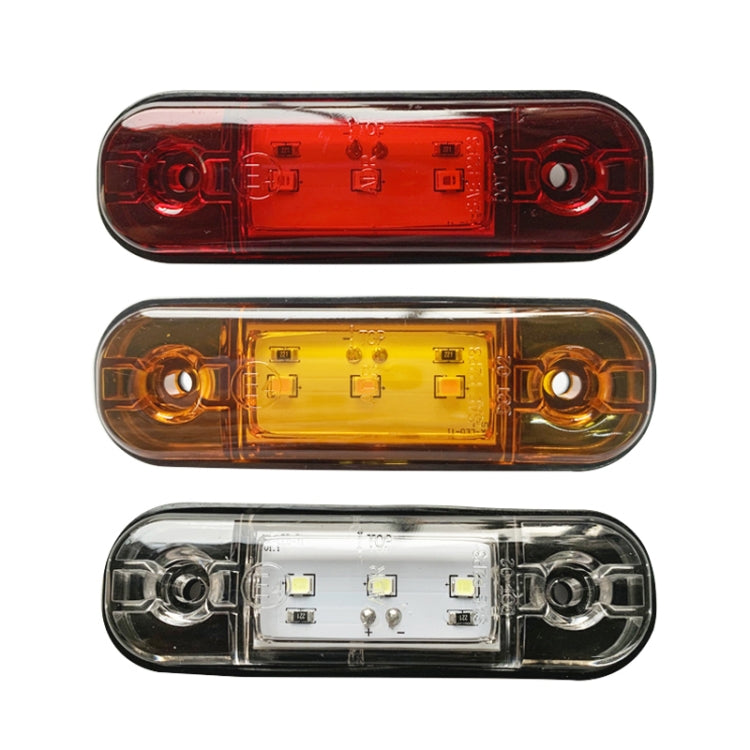 5 PCS MK-327 Car / Truck 3LEDs Side Marker Indicator Light Tail Light (Red Light) - Clearance Lights by PMC TechLife | Online Shopping South Africa | PMC TechLife | Buy Now Pay Later Mobicred