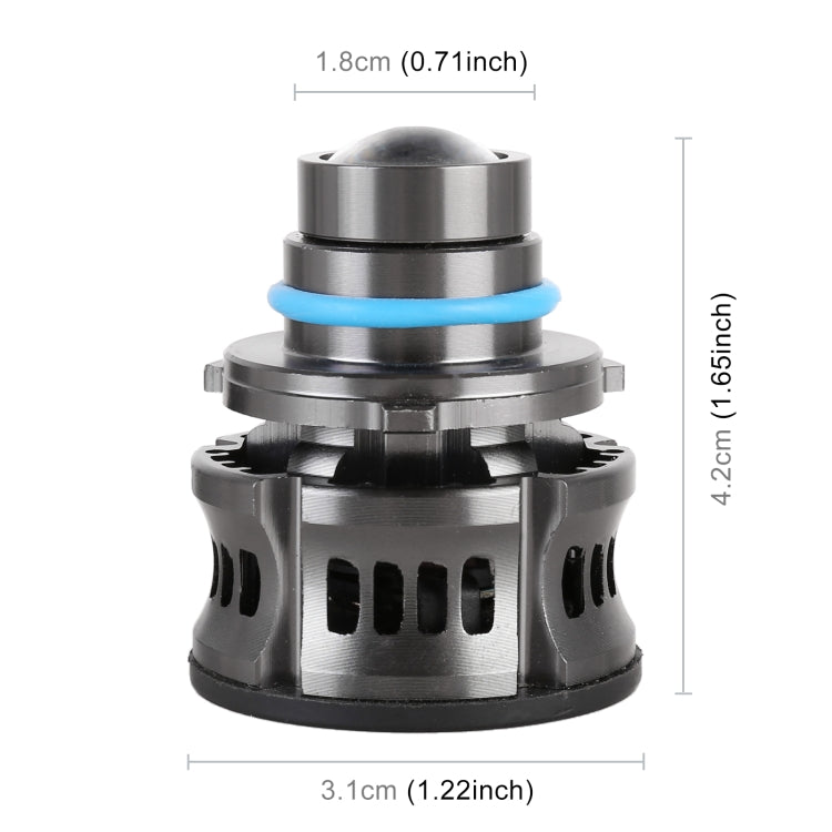 1 Pair 9005 27W / DC12V Car Aluminum Alloy LED Headlight (White Light) - LED Headlamps by PMC TechLife | Online Shopping South Africa | PMC TechLife | Buy Now Pay Later Mobicred