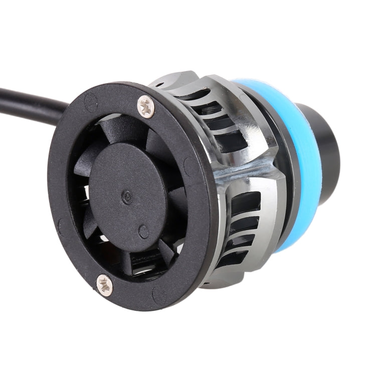 1 Pair H11 27W / DC12V Car Aluminum Alloy LED Headlight (Blue Light) - LED Headlamps by PMC TechLife | Online Shopping South Africa | PMC TechLife | Buy Now Pay Later Mobicred