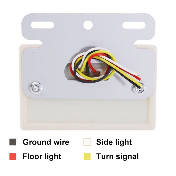 4 PCS ZS-6001 DC24V Car / Truck Side Marker Indicator Lights Bulb Lamp (Colorful Light) - Clearance Lights by PMC TechLife | Online Shopping South Africa | PMC TechLife | Buy Now Pay Later Mobicred
