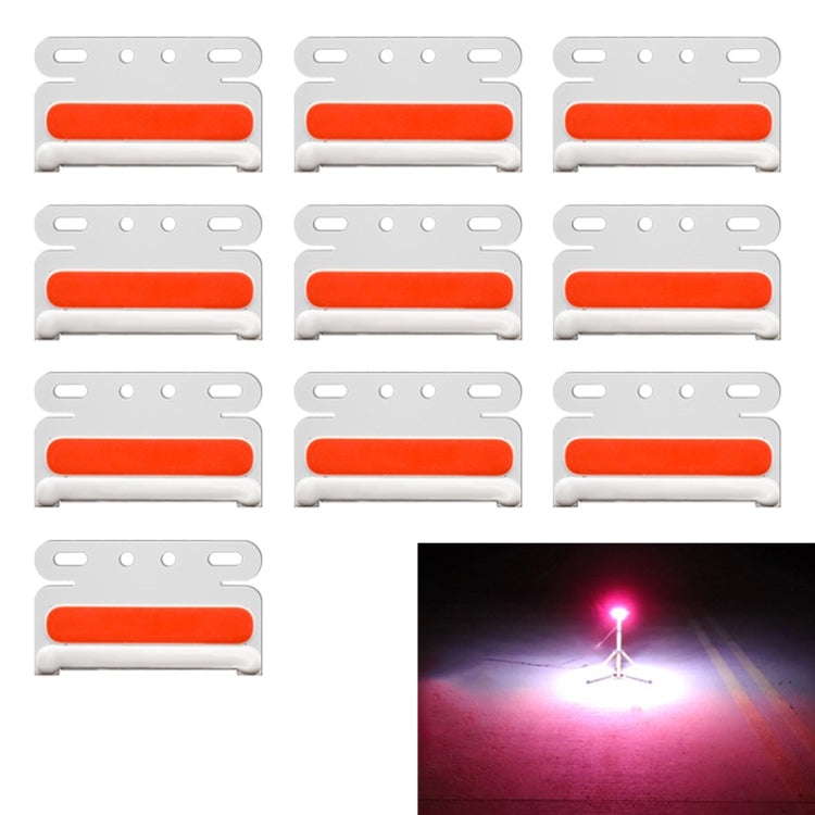 10 PCS ZS-7009 DC24V Waterproof Car / Truck Side Marker Indicator Lights Bulb Lamp(Red Light) - Clearance Lights by PMC TechLife | Online Shopping South Africa | PMC TechLife | Buy Now Pay Later Mobicred