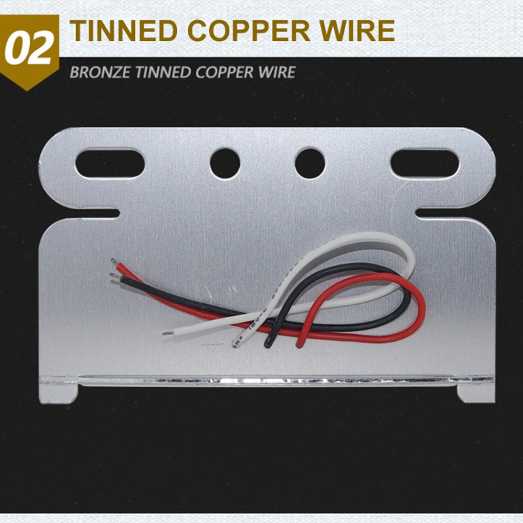 10 PCS ZS-7009 DC24V Waterproof Car / Truck Side Marker Indicator Lights Bulb Lamp(Red Light) - Clearance Lights by PMC TechLife | Online Shopping South Africa | PMC TechLife | Buy Now Pay Later Mobicred