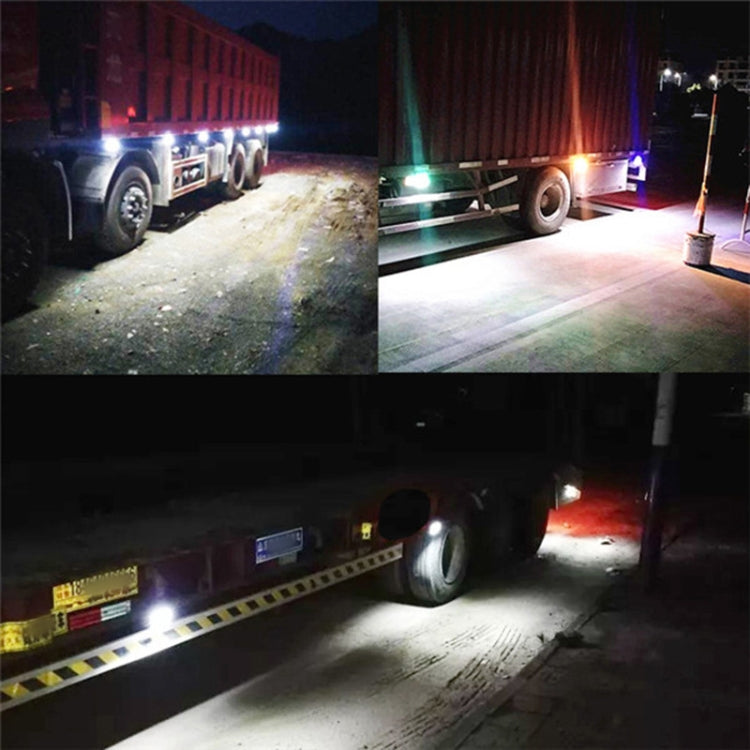 10 PCS ZS-7009 DC24V Waterproof Car / Truck Side Marker Indicator Lights Bulb Lamp(Green Light) - Clearance Lights by PMC TechLife | Online Shopping South Africa | PMC TechLife | Buy Now Pay Later Mobicred