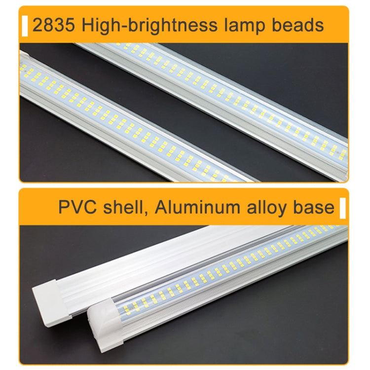 2 PCS ZS-3333 Top Switch Type 12-80V High Bright 108LEDs Car Dome Light Cabin Light Bar - Dome Lights by PMC Jewellery | Online Shopping South Africa | PMC Jewellery | Buy Now Pay Later Mobicred