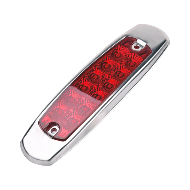 4 PCS MK-338 DC12-24V Truck 12LEDs Side Clearance Maker Light (Red Light) - free shipping - PMC TechLife - Order now!
