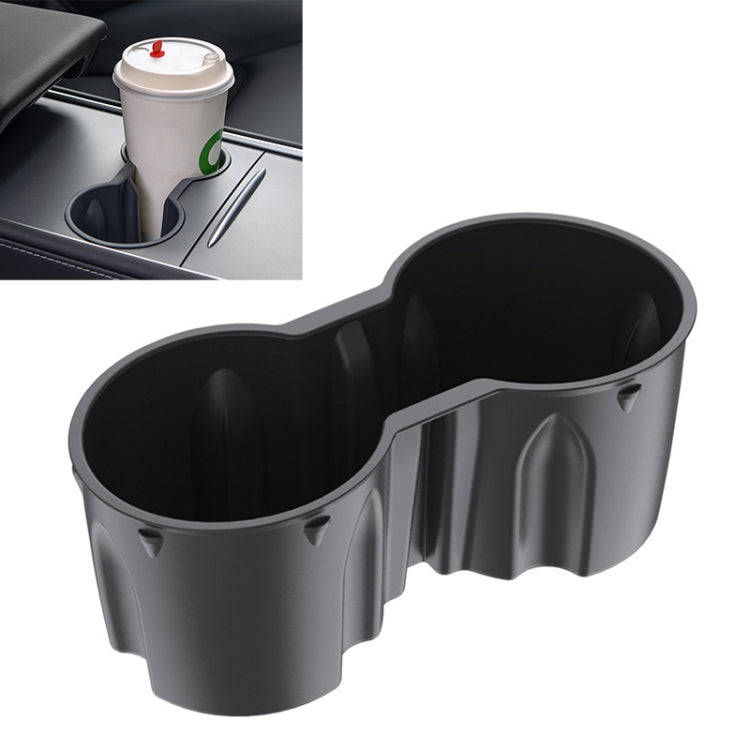 SHUNWEI SD-1054 Car Water Cup Holder for Tesla Model 3 / Y 2021-2022(Black) - Car Drink Holders by SHUNWEI | Online Shopping South Africa | PMC TechLife | Buy Now Pay Later Mobicred