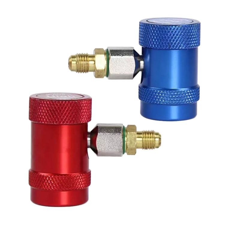 Car AC R1234YF Air Conditioning Fluorine 90 Degree Quick Joints - Engine Fittings by PMC TechLife | Online Shopping South Africa | PMC TechLife | Buy Now Pay Later Mobicred