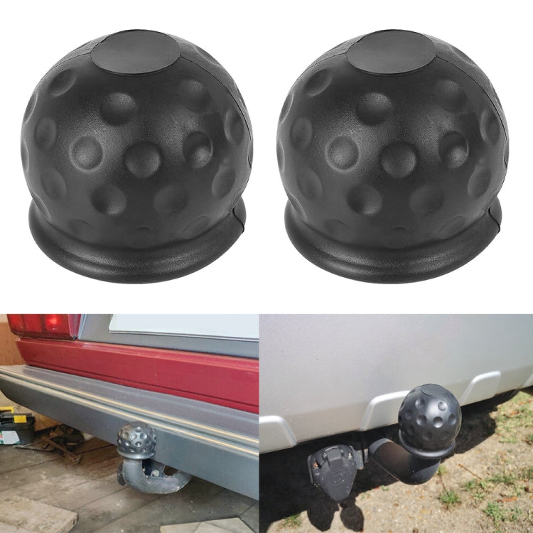 2 in 1 / Set Car Truck Tow Ball Cover Cap Towing Hitch Trailer Towball Protection - Towing Bars by PMC TechLife | Online Shopping South Africa | PMC TechLife | Buy Now Pay Later Mobicred