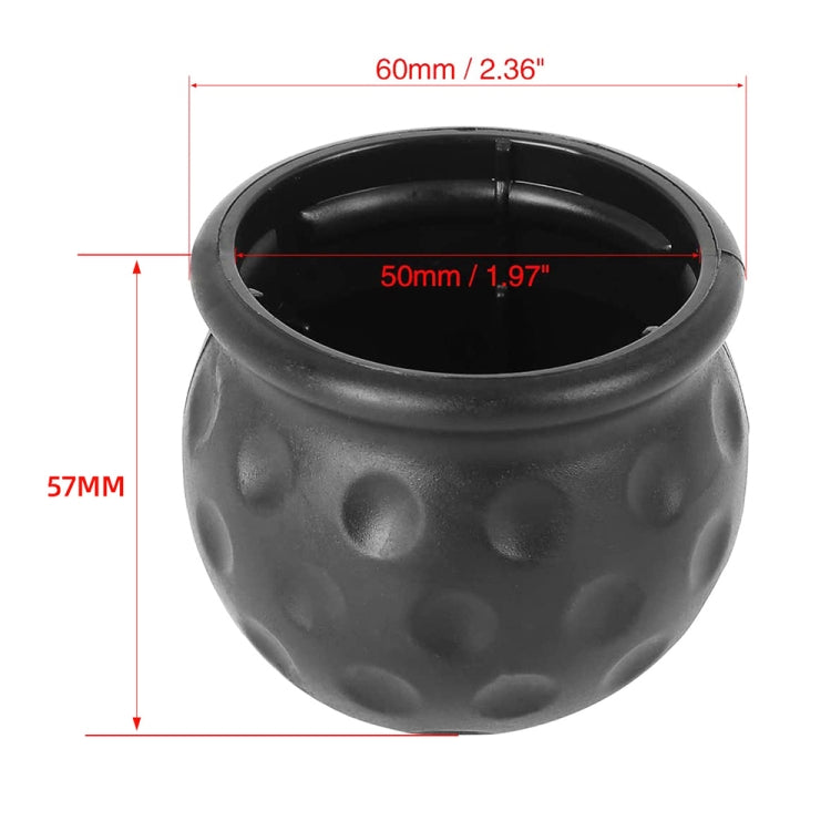 2 in 1 / Set Car Truck Tow Ball Cover Cap Towing Hitch Trailer Towball Protection - Towing Bars by PMC TechLife | Online Shopping South Africa | PMC TechLife | Buy Now Pay Later Mobicred