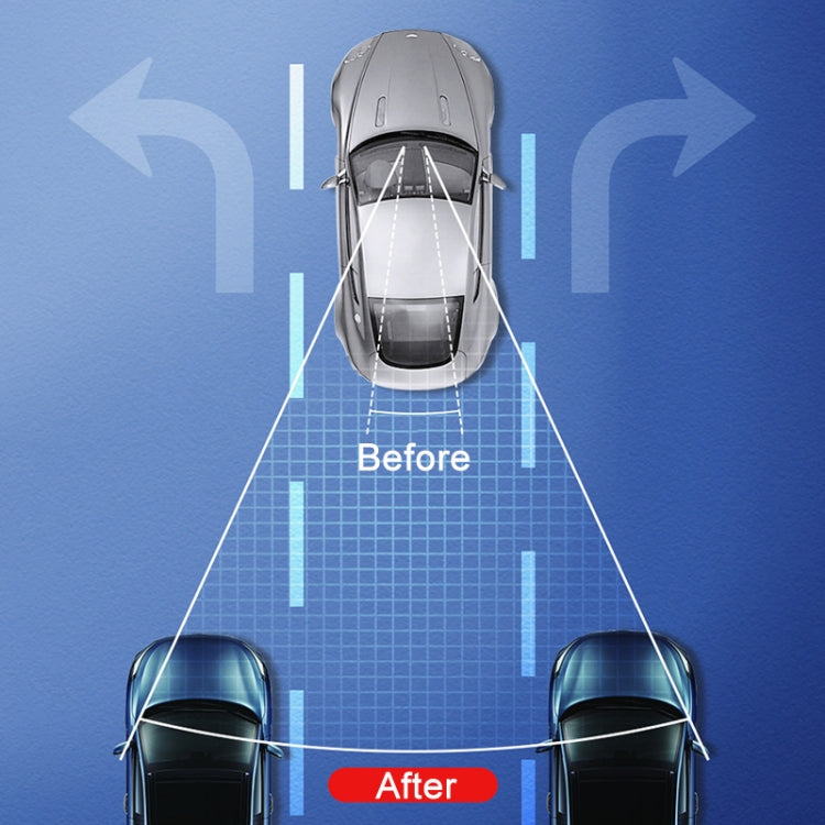 SHUNWEI SD-2415 Car Anti-glare Rear-view Mirror, Size: 299 x 90mm - Interior Mirrors by SHUNWEI | Online Shopping South Africa | PMC TechLife | Buy Now Pay Later Mobicred