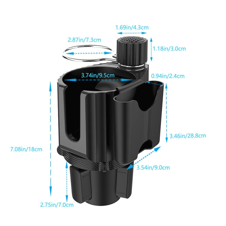 Car Beverage Rack Water Cup Mobile Phone Holder - Universal Car Holders by PMC Jewellery | Online Shopping South Africa | PMC Jewellery | Buy Now Pay Later Mobicred