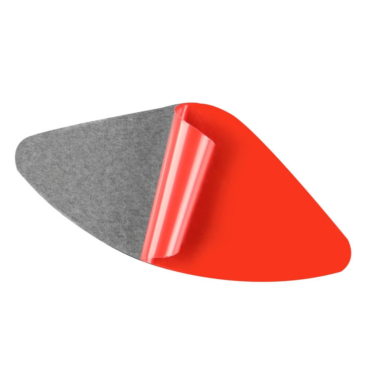 4 PCS Set for Honda CRV 2007-2011 Carbon Fiber Car Inner Door Bowl Patch Decorative Sticker,Left and Right Drive Universal(Red) - Car Interior Mouldings by PMC Jewellery | Online Shopping South Africa | PMC Jewellery | Buy Now Pay Later Mobicred