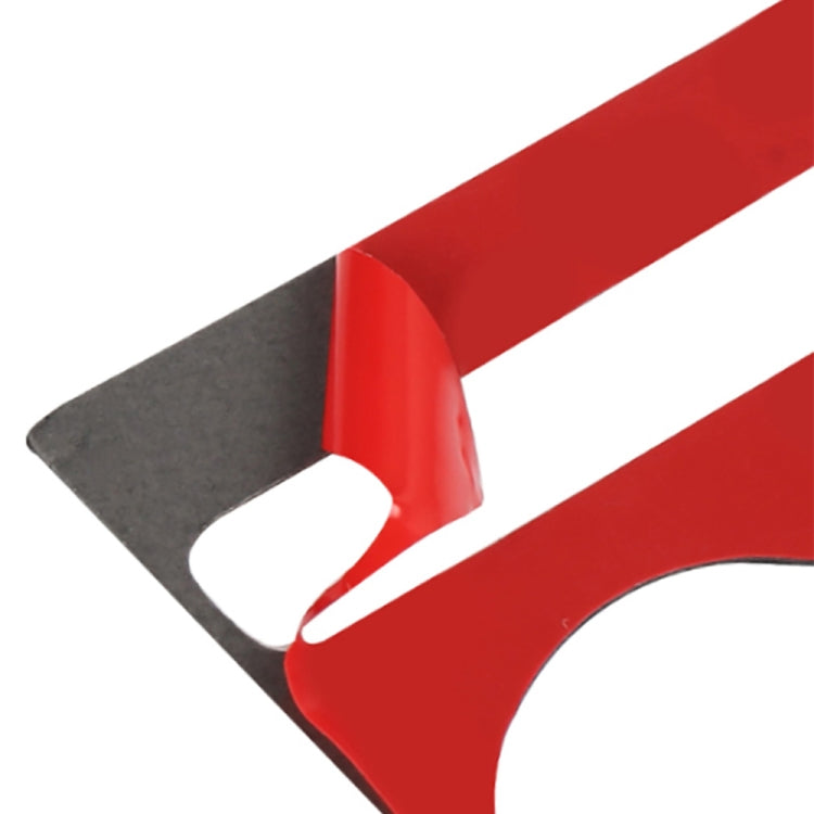 10 in 1 Car Carbon Fiber Central Control Gear Multimedia Decorative Sticker for Nissan 370Z / Z34 2009-, Right Drive (Red) - Car Interior Mouldings by PMC TechLife | Online Shopping South Africa | PMC TechLife | Buy Now Pay Later Mobicred