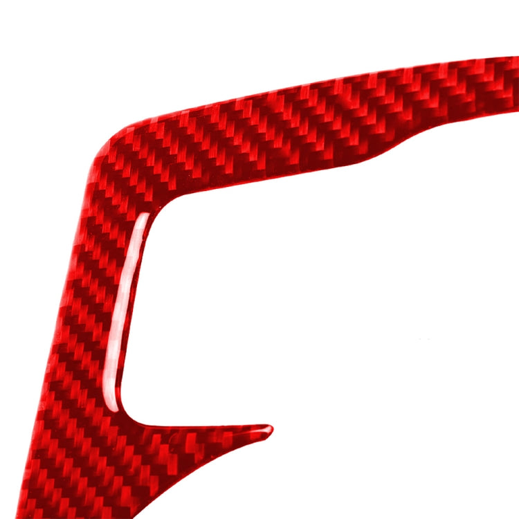 5 in 1 Car Carbon Fiber Gear Water Cup Holder Panel Decorative Sticker for Nissan 370Z / Z34 2009-, Right Drive (Red) - Car Interior Mouldings by PMC TechLife | Online Shopping South Africa | PMC TechLife | Buy Now Pay Later Mobicred