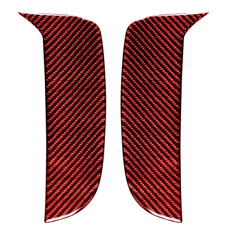 Car Carbon Fiber Daytime Running Light Decorative Sticker for Porsche Macan 2018-2021, Left and Right Drive Universal(Red) - Car Interior Mouldings by PMC TechLife | Online Shopping South Africa | PMC TechLife | Buy Now Pay Later Mobicred