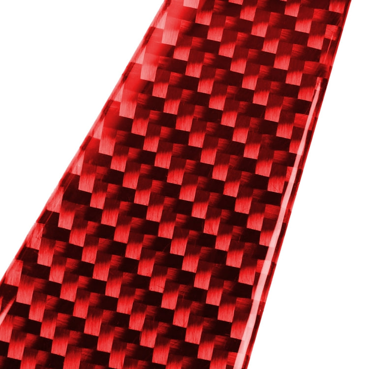 Car Carbon Fiber Daytime Running Light Decorative Sticker for Porsche Macan 2014-2018, Left and Right Drive Universal (Red) - Car Interior Mouldings by PMC TechLife | Online Shopping South Africa | PMC TechLife | Buy Now Pay Later Mobicred