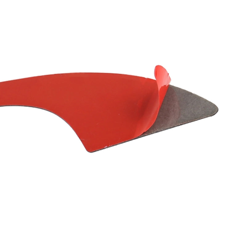 Car Carbon Fiber Outside Door Handle Decorative Sticker for Porsche Macan 2014-2021, Left and Right Drive Universal (Red) - Car Interior Mouldings by PMC TechLife | Online Shopping South Africa | PMC TechLife | Buy Now Pay Later Mobicred