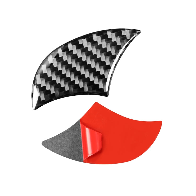 4 PCS / Set Carbon Fiber Car Front Middle Net Logo Decorative Sticker for Toyota 4Runner 2010-2020 - Decorative Sticker by PMC TechLife | Online Shopping South Africa | PMC TechLife | Buy Now Pay Later Mobicred