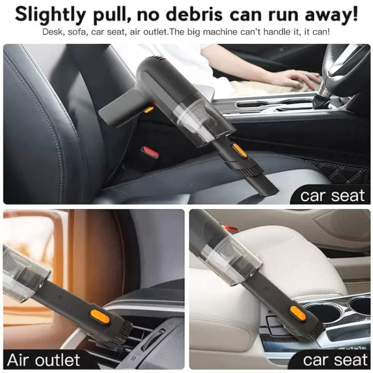 Car Portable Handheld Powerful Vacuum Cleaner Style: Wired(Orange) - Vacuum Cleaner by PMC TechLife | Online Shopping South Africa | PMC TechLife | Buy Now Pay Later Mobicred