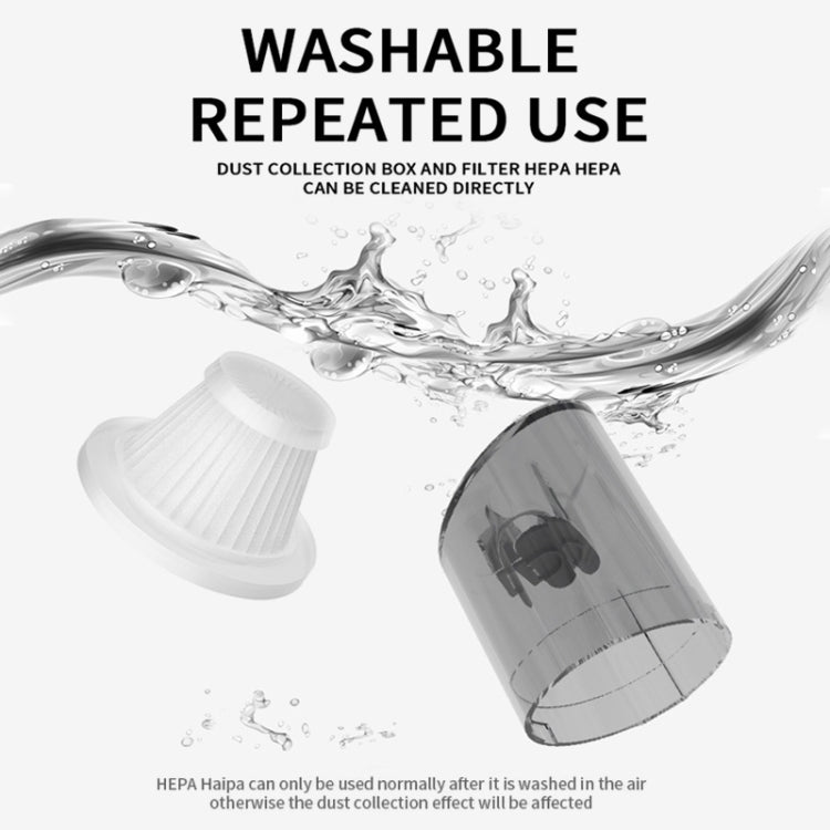 Car Portable Handheld Powerful Vacuum Cleaner Style: Wireless (Green) - Vacuum Cleaner by PMC TechLife | Online Shopping South Africa | PMC TechLife | Buy Now Pay Later Mobicred