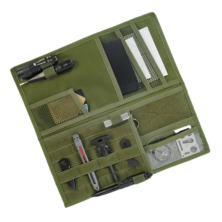 Car Sun Visor Storage Bag Glasses Frame Bill Clip (Army Green) - Stowing Tidying by PMC Jewellery | Online Shopping South Africa | PMC Jewellery | Buy Now Pay Later Mobicred