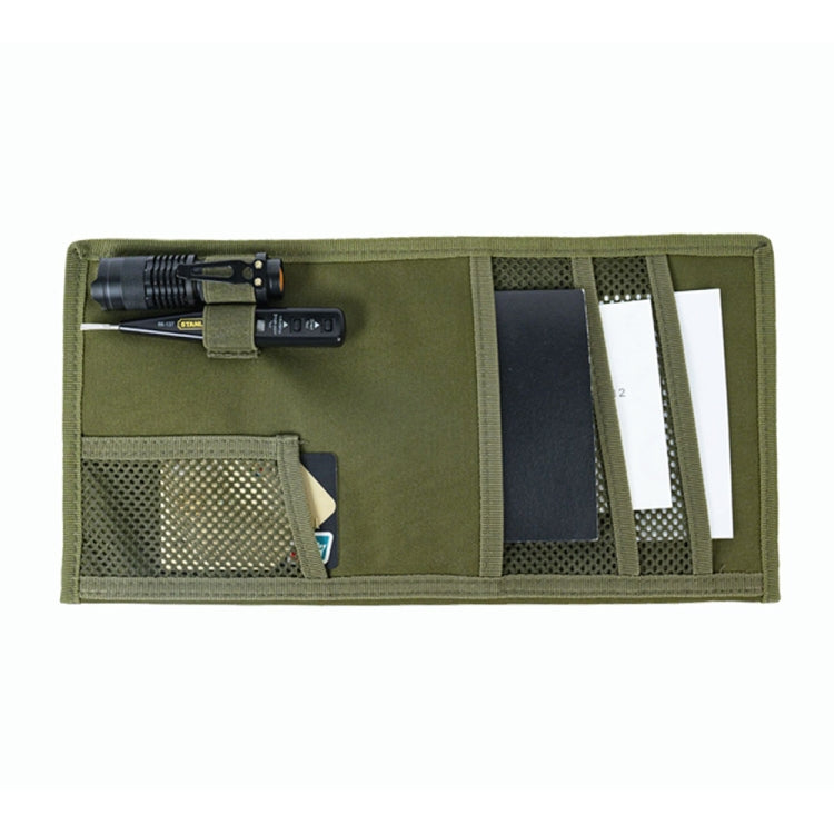 Car Sun Visor Storage Bag Glasses Frame Bill Clip (Army Green) - Stowing Tidying by PMC Jewellery | Online Shopping South Africa | PMC Jewellery | Buy Now Pay Later Mobicred