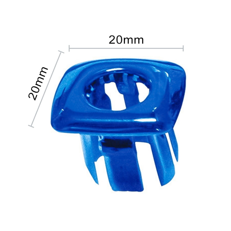 For BMW 5 Series 2011-2017 4 in 1 Car Interior Door Window Trim Panel Locking Knob Button Cover 5142 9171 769 (Blue) - Booster Cable & Clip by PMC TechLife | Online Shopping South Africa | PMC TechLife | Buy Now Pay Later Mobicred