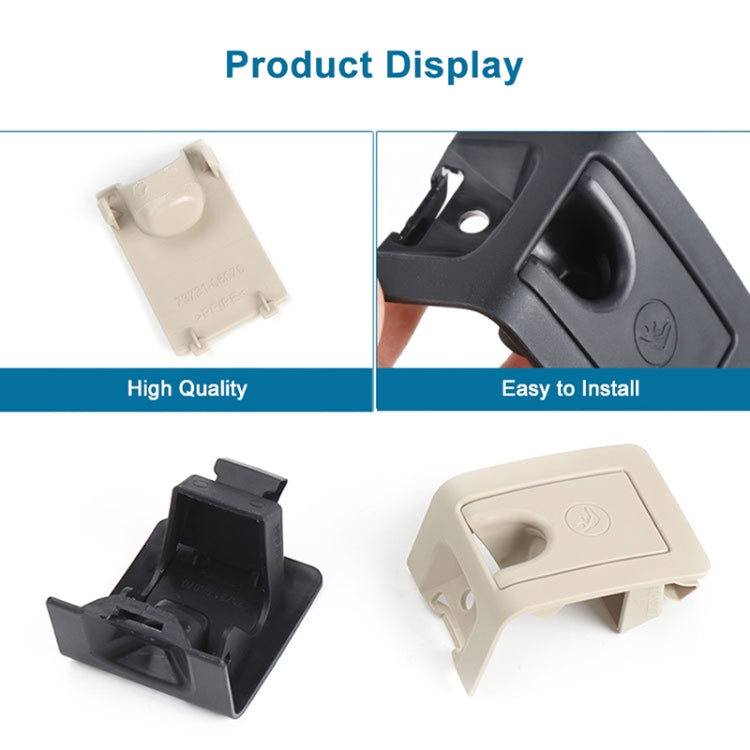 For Toyota Camry 2017- Car Rear Child ISOFIX Switch Seat Safety Cover Assembly 2059200513 (Black) - Seat Belts & Padding by PMC TechLife | Online Shopping South Africa | PMC TechLife | Buy Now Pay Later Mobicred