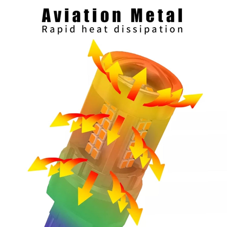 2pcs 7440 IC12-28V / 16.68W / 1.39A Car 3020EMC-26 Constant Current Wide Voltage Turn Signal Light (Yellow Light) - Arrow Turn Lights by PMC TechLife | Online Shopping South Africa | PMC TechLife | Buy Now Pay Later Mobicred